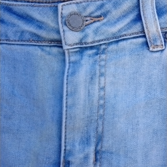 NWOT Charlie B denim embroidered skirt size 8 - Picture 4 of 12